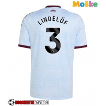 Moške Nogometnih dresov Aston Villa Victor Lindelof #3 Tretji 2026-27 Kratki rokavi